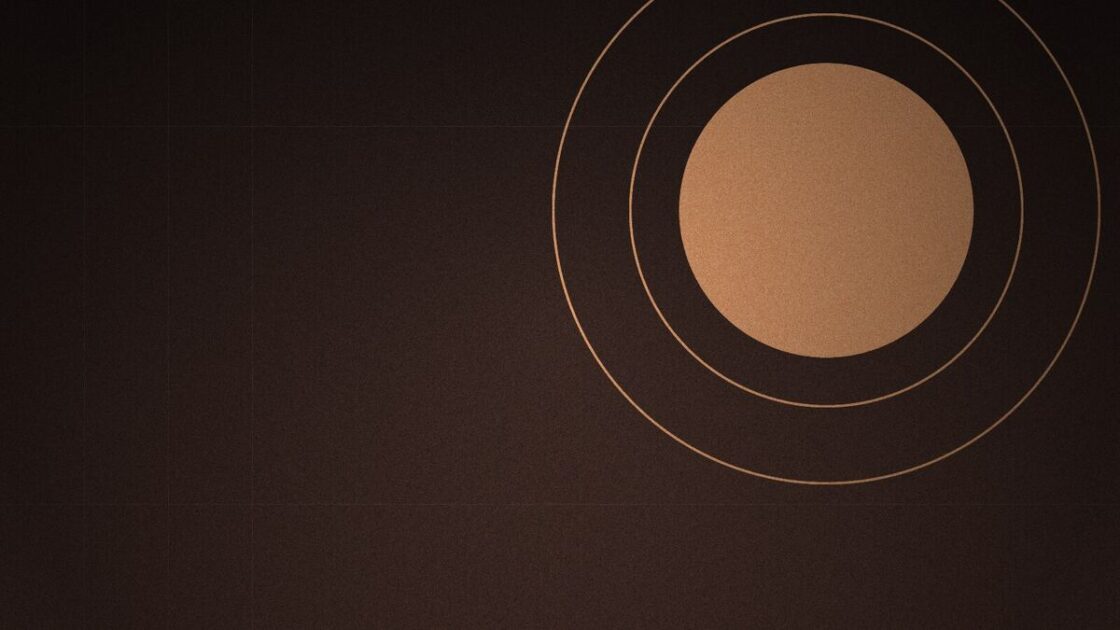 Ilustrasi lingkaran konsentris sebagai gambaran roda