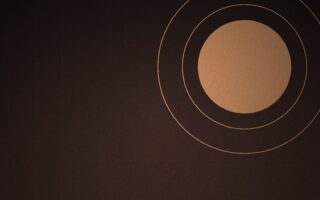 Ilustrasi lingkaran konsentris sebagai gambaran roda