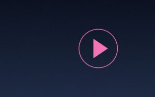 Ilustrasi tombol putar untuk video TikTok